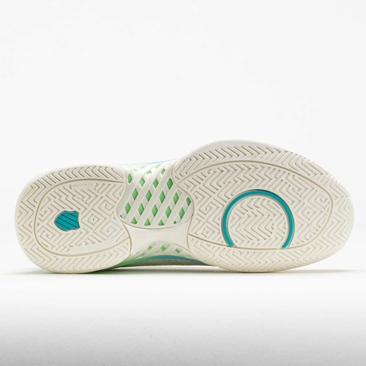 K-Swiss Express Light Pickleball Women's Egret/Patina Green 6 K-Swiss Express Light Pickleball Women's Egret/Patina Green - Image 4