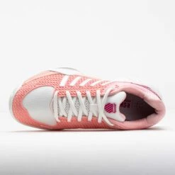 K-Swiss Express Light Pickleball Women's Raspberry Sorbet/Cloud Dancer -Famous Shoes Store 370241 2