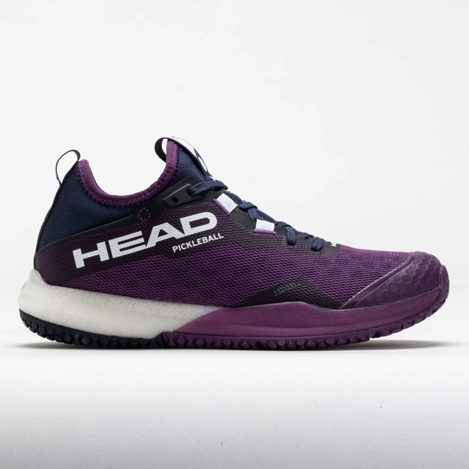 HEAD Motion Pro Pickleball Women's Plum/White 3 HEAD Motion Pro Pickleball Women's Plum/White