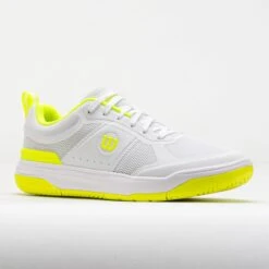 Wilson Pickle Pro Women's White/White/Safety Yellow 12 Wilson Pickle Pro Women's White/White/Safety Yellow -Famous Shoes Store 370259 5
