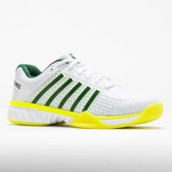 K-Swiss Express Light Pickleball Men's White/Neon Lime/Eden -Famous Shoes Store 370296 5