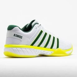 K-Swiss Express Light Pickleball Men's White/Neon Lime/Eden -Famous Shoes Store 370296 6