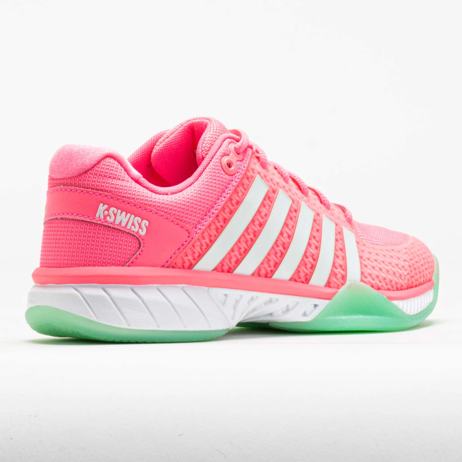 K-Swiss Express Light Pickleball Women's Pastel Pink/Neon Mint/White 8 K-Swiss Express Light Pickleball Women's Pastel Pink/Neon Mint/White - Image 6
