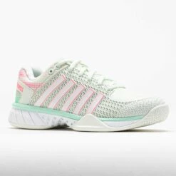 K-Swiss Express Light Pickleball Women's Ice/Honeydew/Neon Pastel Pink -Famous Shoes Store 370299 5