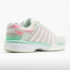 K-Swiss Express Light Pickleball Women's Ice/Honeydew/Neon Pastel Pink -Famous Shoes Store 370299 6