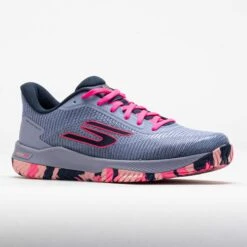 Skechers Viper Court Pro 2 Women's Gray/Lavender -Famous Shoes Store 370304 5