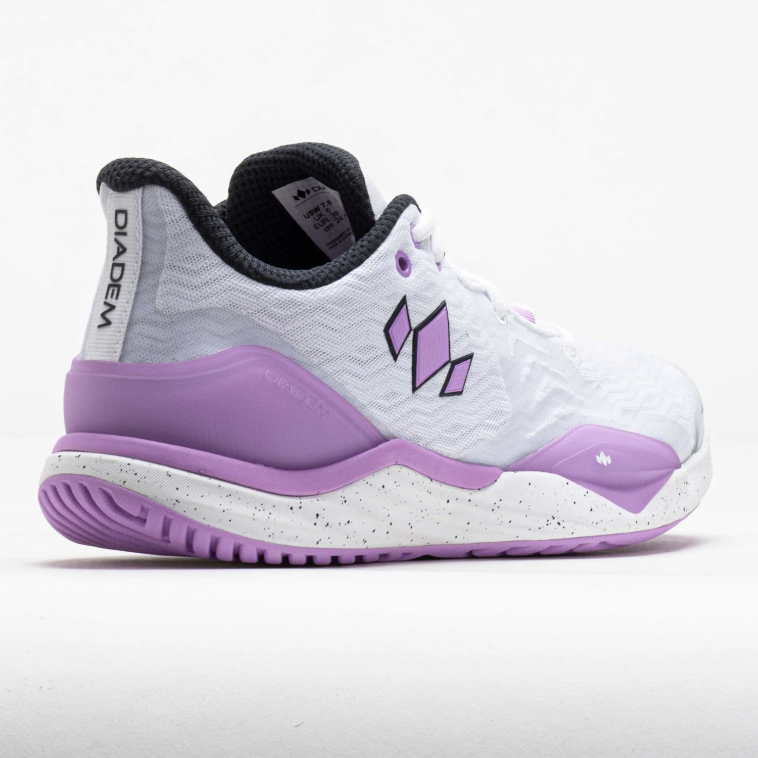 Diadem Court Burst Women's White/Purple 8 Diadem Court Burst Women's White/Purple - Image 6