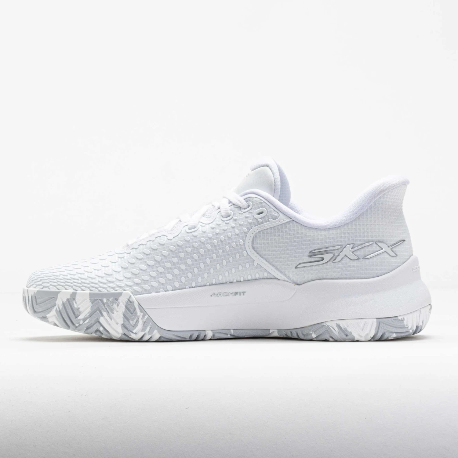 Skechers Viper Court Elite Pro Men's White/Silver 4 Skechers Viper Court Elite Pro Men's White/Silver - Image 2