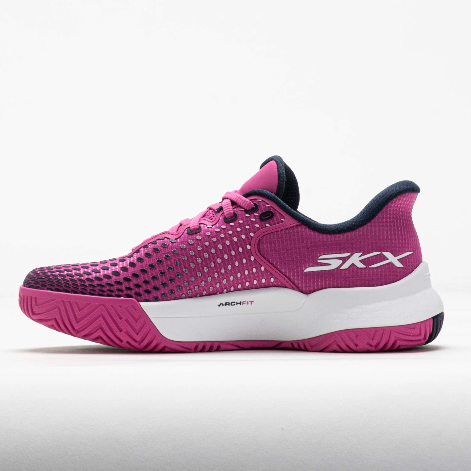 Skechers Viper Court Pro Elite Women's Pink/Gray 4 Skechers Viper Court Pro Elite Women's Pink/Gray - Image 2