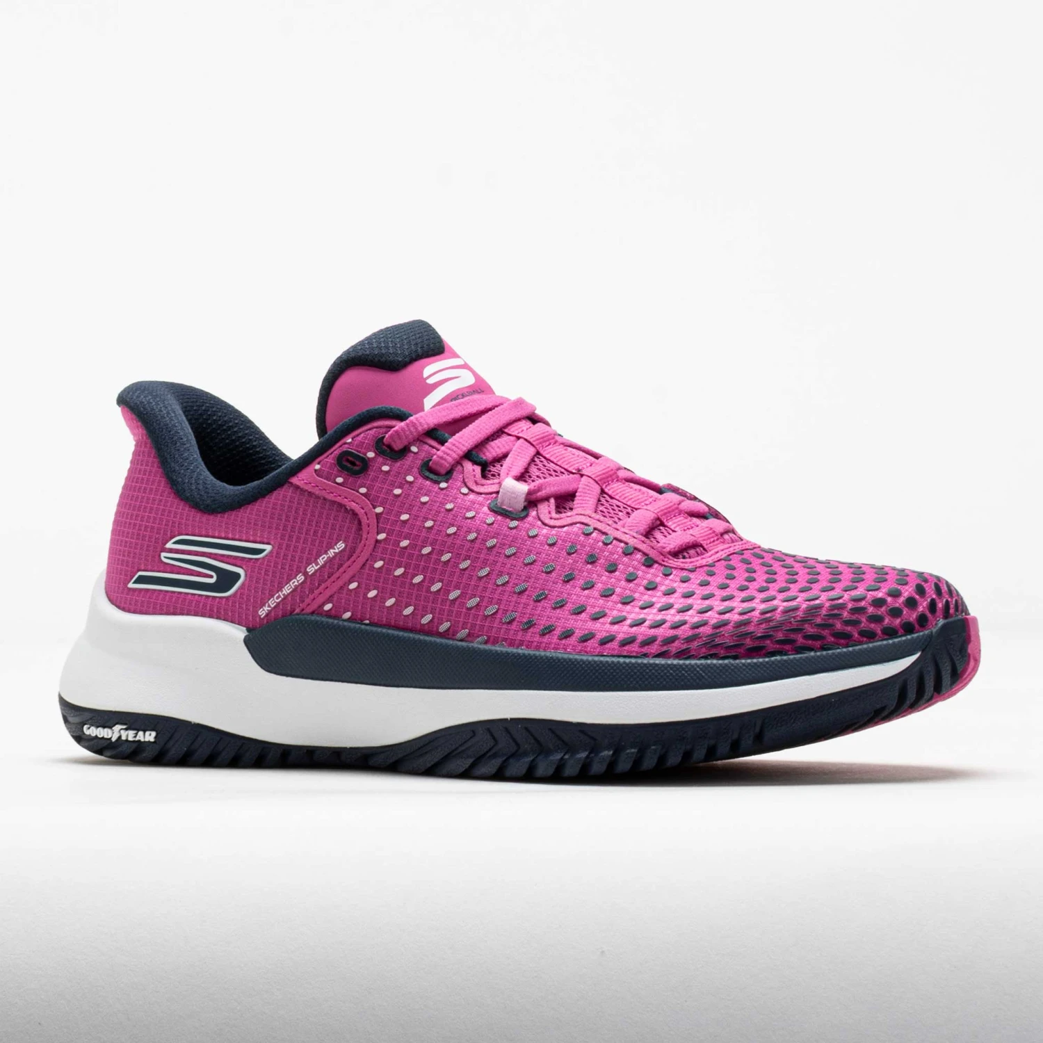 Skechers Viper Court Pro Elite Women's Pink/Gray 7 Skechers Viper Court Pro Elite Women's Pink/Gray - Image 5