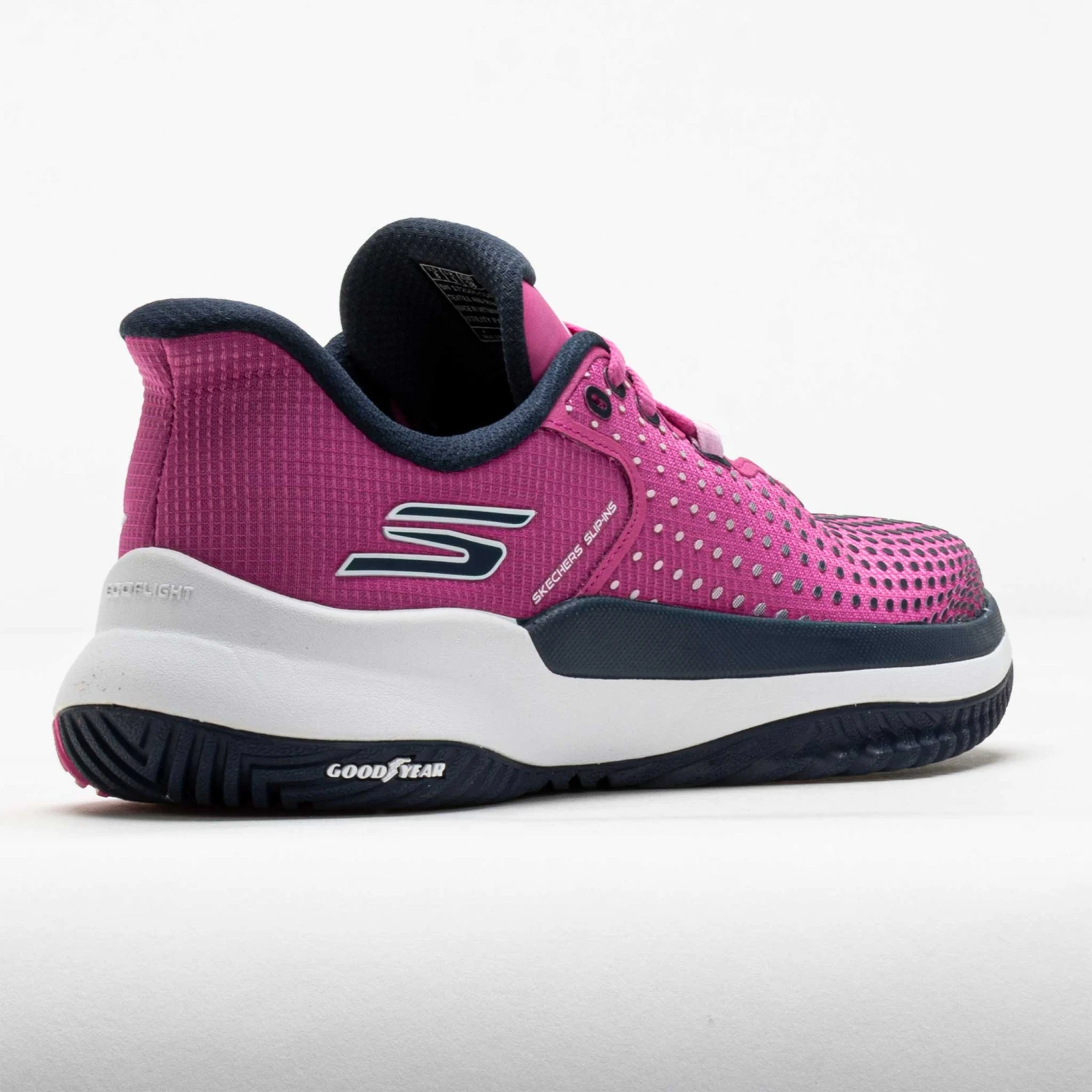 Skechers Viper Court Pro Elite Women's Pink/Gray 8 Skechers Viper Court Pro Elite Women's Pink/Gray - Image 6