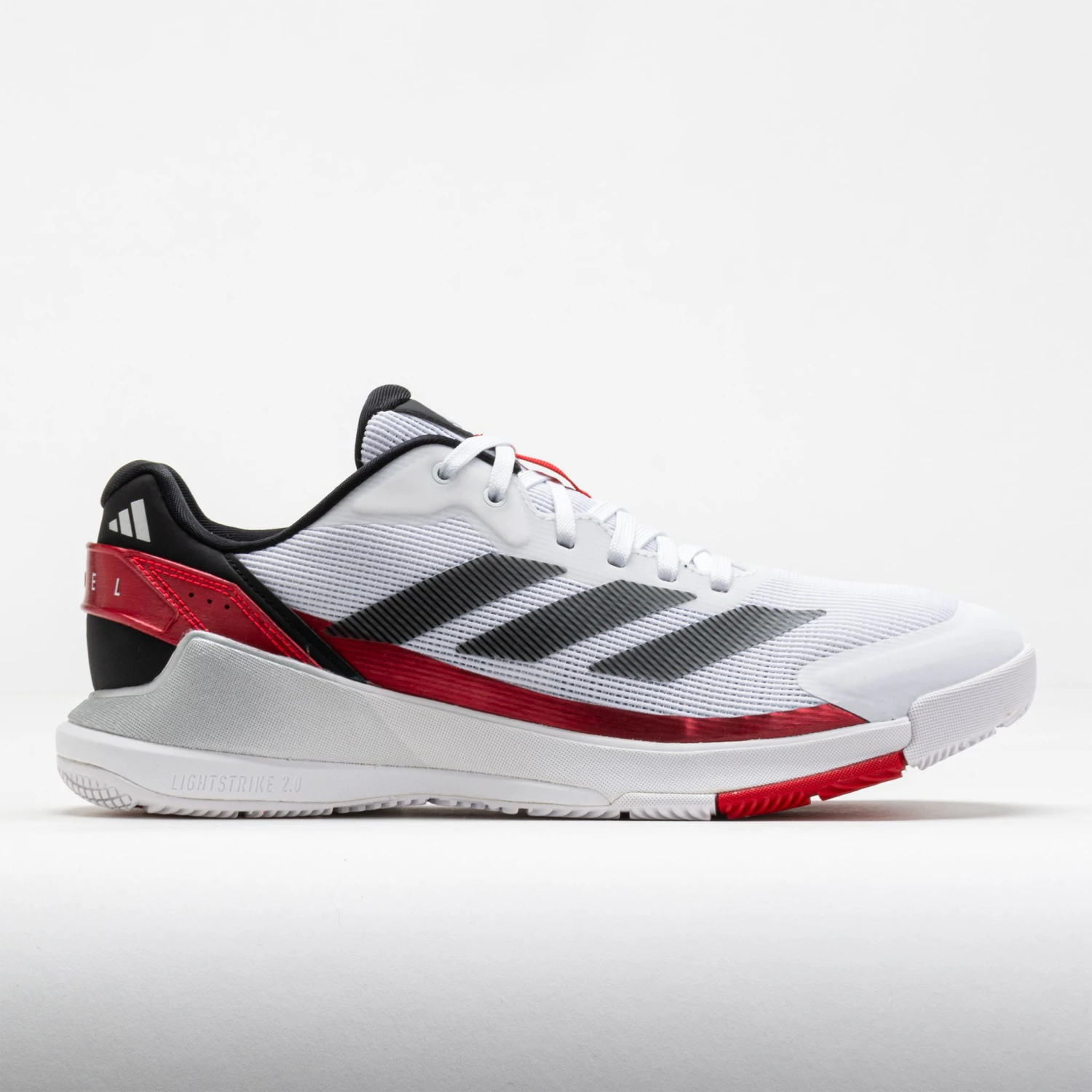 Adidas CrazyQuick LS Men's White/Core Black/Lucid Red 3 Adidas CrazyQuick LS Men's White/Core Black/Lucid Red