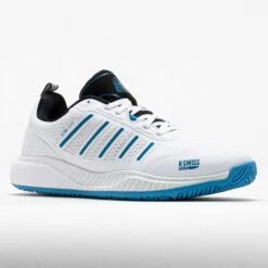 K-Swiss Ultra Court Padel Men's White/Black/Blue Moon -Famous Shoes Store 450002 5