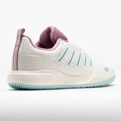K-Swiss Ultra Court Padel White/Lilas/Pastel Turquoise -Famous Shoes Store 450003 6
