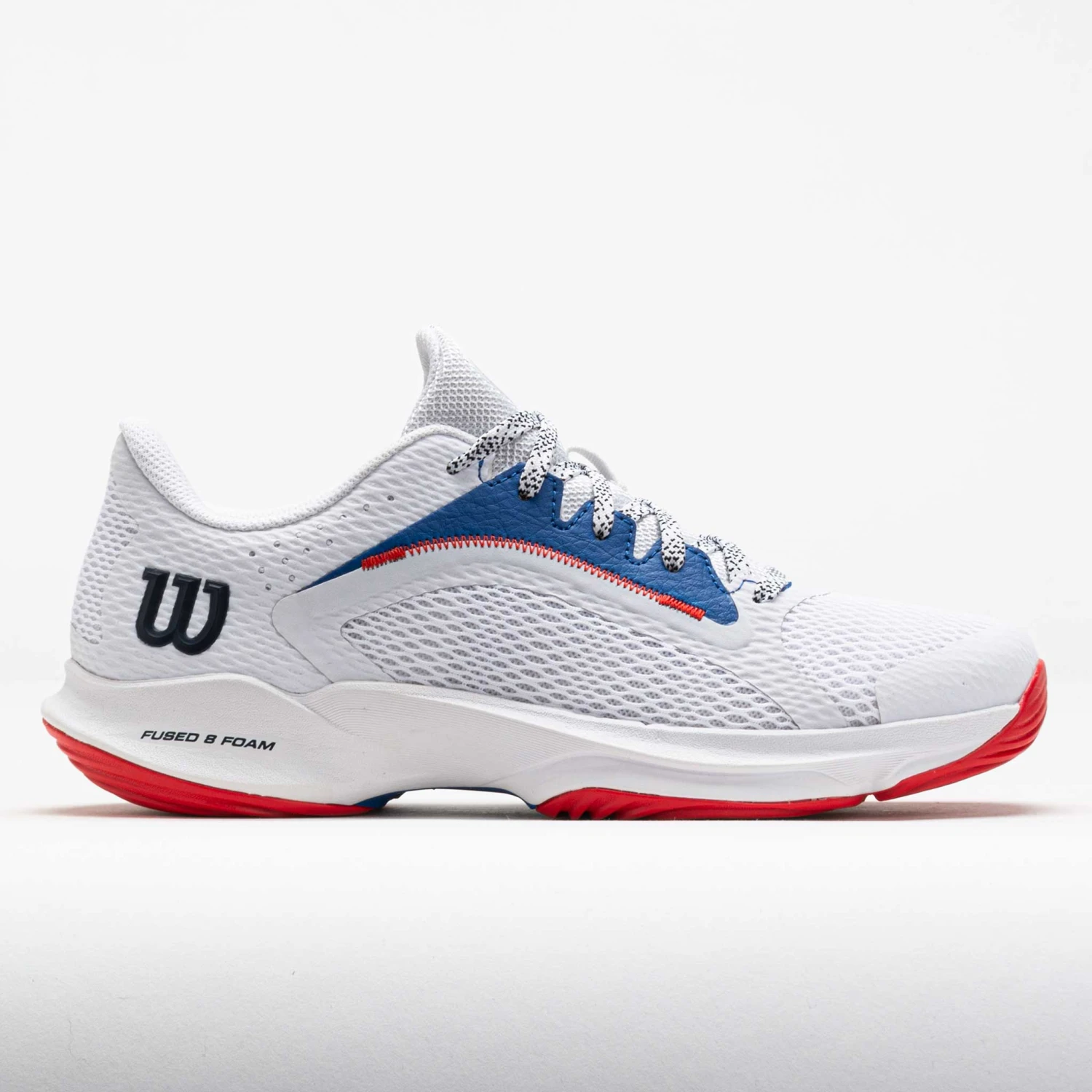 Wilson Hurakn 2.0 Men's White/Deja Vu Blue/Wilson Red 3 Wilson Hurakn 2.0 Men's White/Deja Vu Blue/Wilson Red