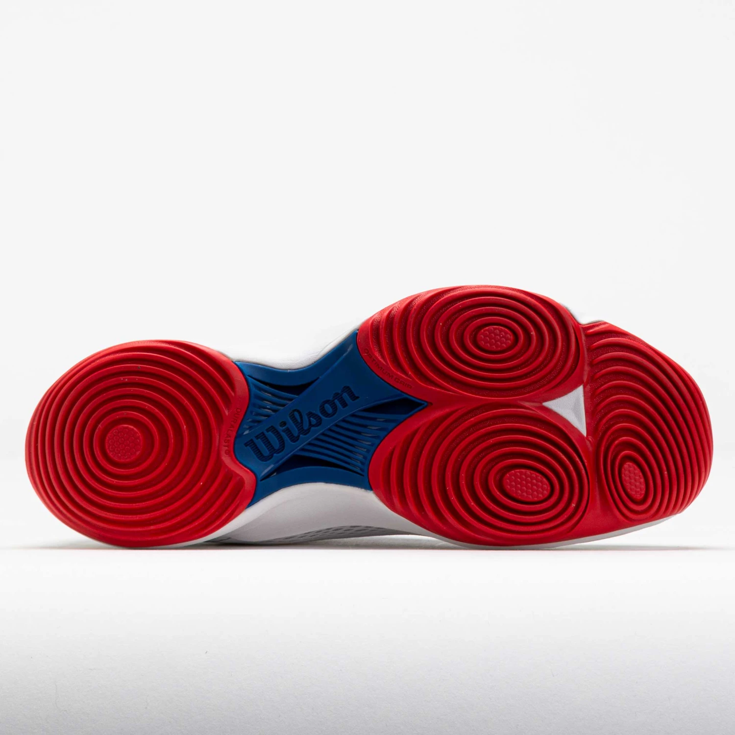 Wilson Hurakn 2.0 Men's White/Deja Vu Blue/Wilson Red 6 Wilson Hurakn 2.0 Men's White/Deja Vu Blue/Wilson Red - Image 4