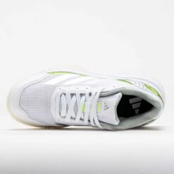 Adidas CourtQuick Women's White/Silver Metallic/Lucid Lemon 10 Adidas CourtQuick Women's White/Silver Metallic/Lucid Lemon -Famous Shoes Store 450035 2