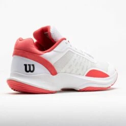 Wilson Hurakn Pro V2 Women's White/White/Dubarry -Famous Shoes Store 450074 6