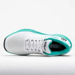 Wilson Hurakn Lite Women's Padel White/Turquoise/Black 10 Wilson Hurakn Lite Women's Padel White/Turquoise/Black -Famous Shoes Store 450079 2