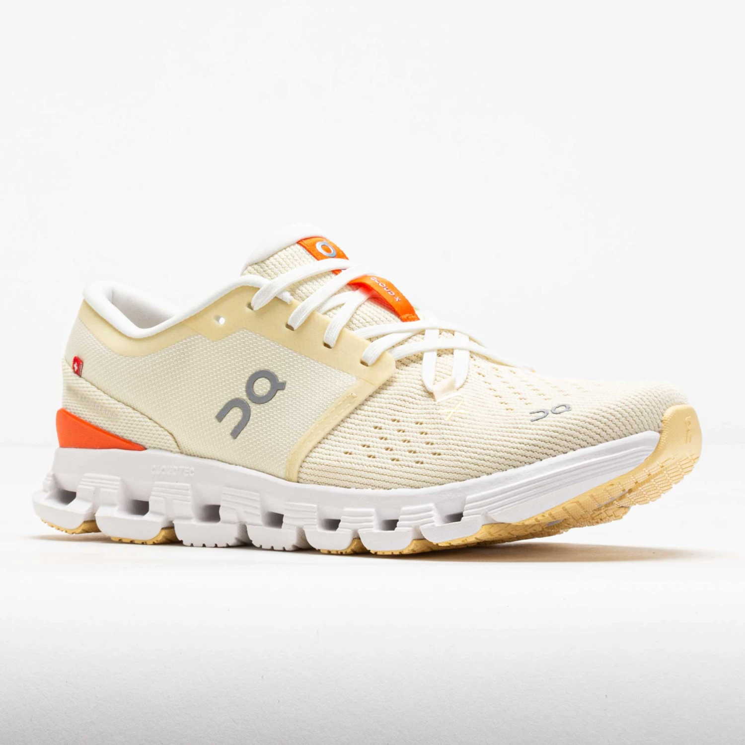 On Running On Cloud X 4 Women's Castor/Flame 7 On Running On Cloud X 4 Women's Castor/Flame - Image 5