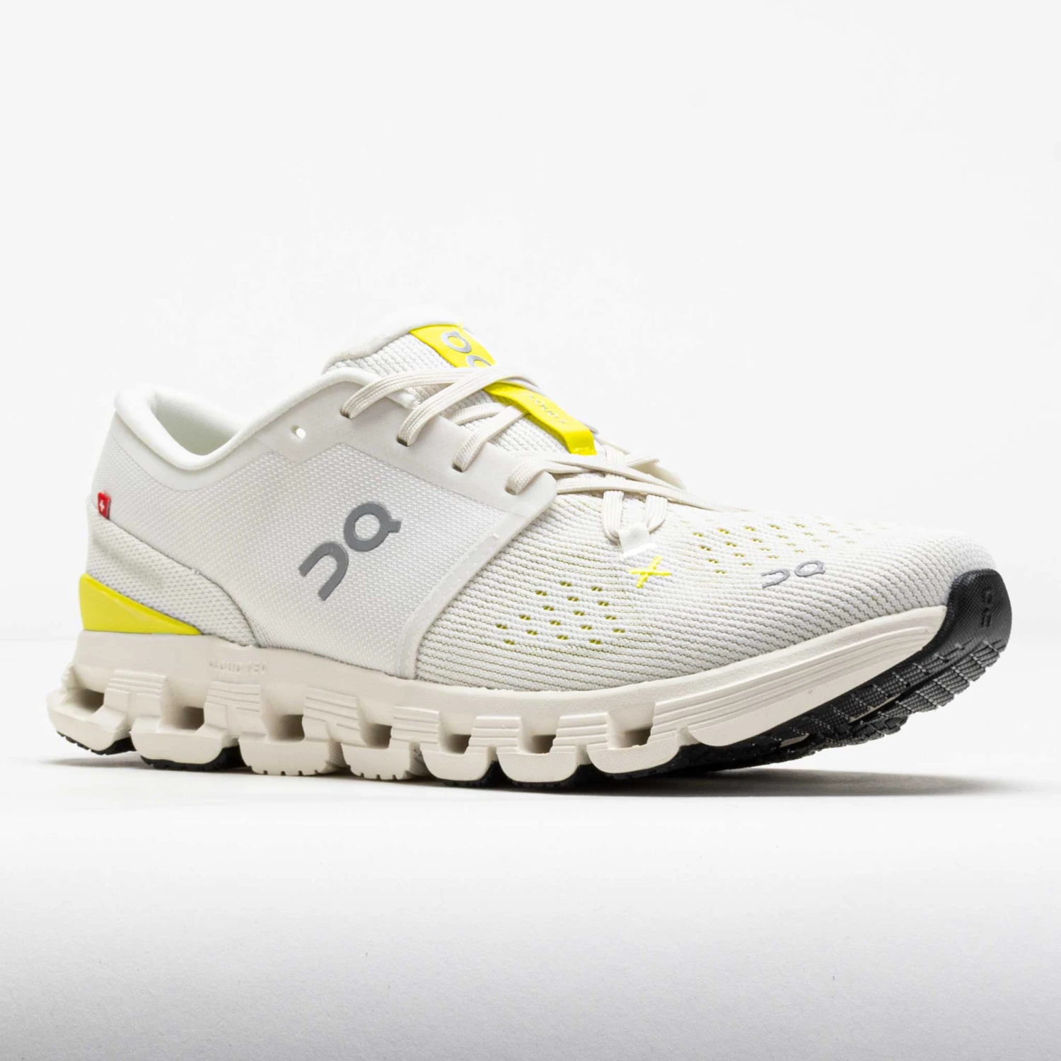 On Running On Cloud X 4 Men's Ivory/Lime 7 On Running On Cloud X 4 Men's Ivory/Lime - Image 5