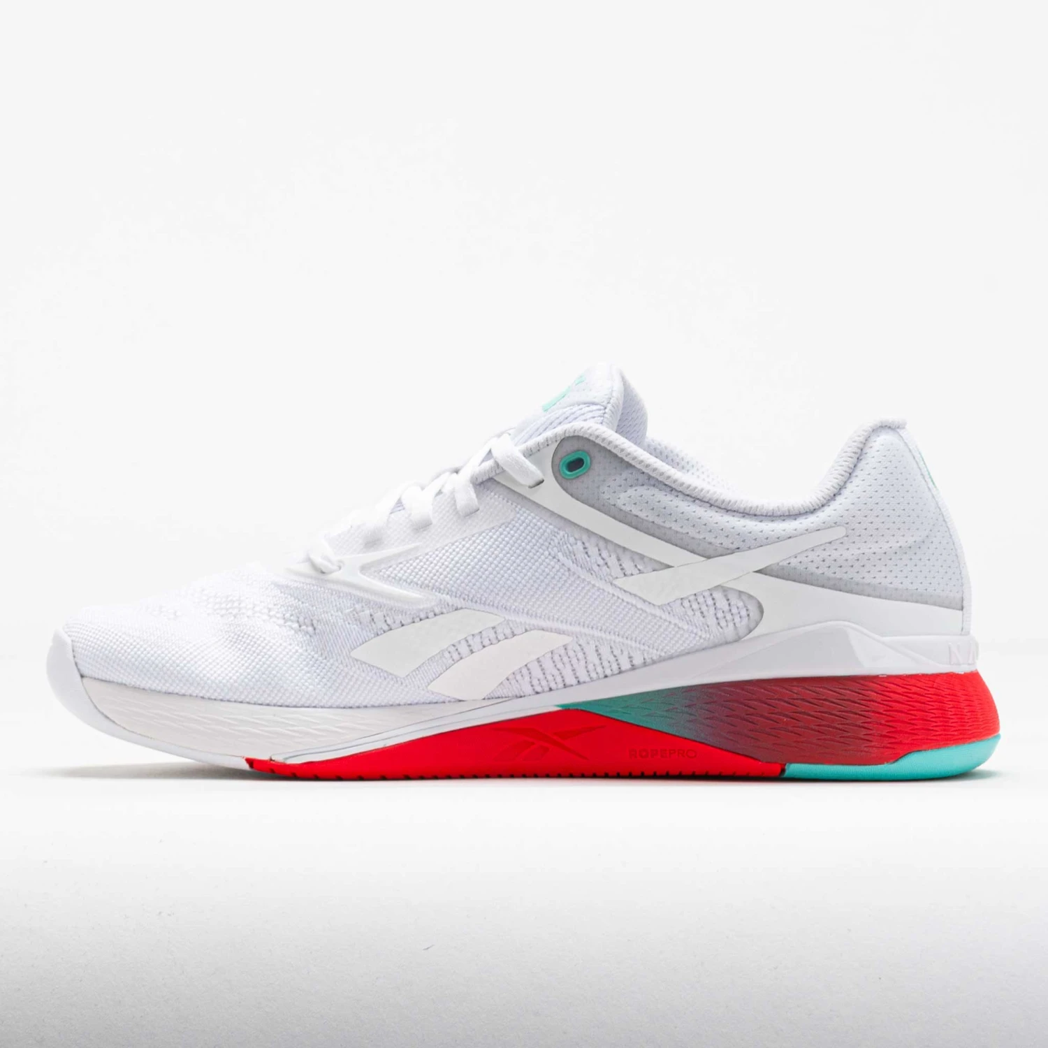 Reebok Nano X5 Women's White/AI Aqua/Energy Red 4 Reebok Nano X5 Women's White/AI Aqua/Energy Red - Image 2