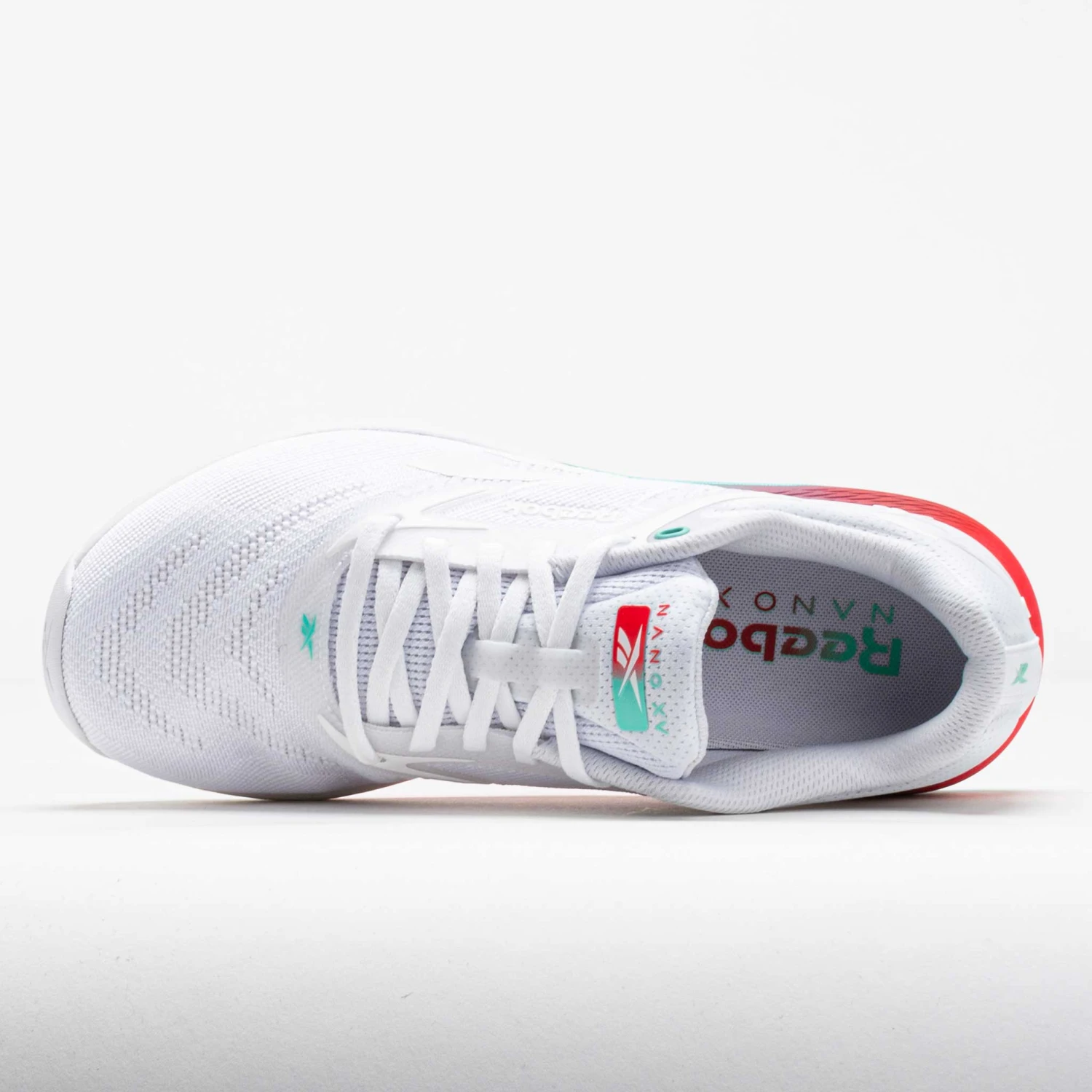 Reebok Nano X5 Women's White/AI Aqua/Energy Red 5 Reebok Nano X5 Women's White/AI Aqua/Energy Red - Image 3