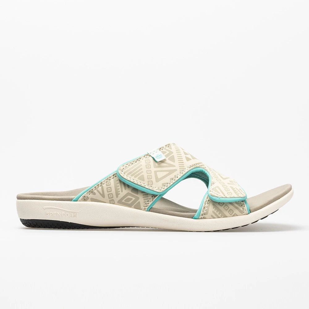 Spenco Tribal Slide Women's Marshmallow 3 Spenco Tribal Slide Women's Marshmallow