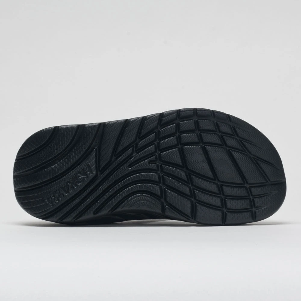 HOKA Ora Recovery Flip Women's Black/Dark Gull Gray 6 HOKA Ora Recovery Flip Women's Black/Dark Gull Gray - Image 4