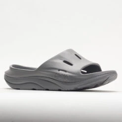 HOKA Ora Recovery Slide 3 Unisex Grey/Grey -Famous Shoes Store 570608 5