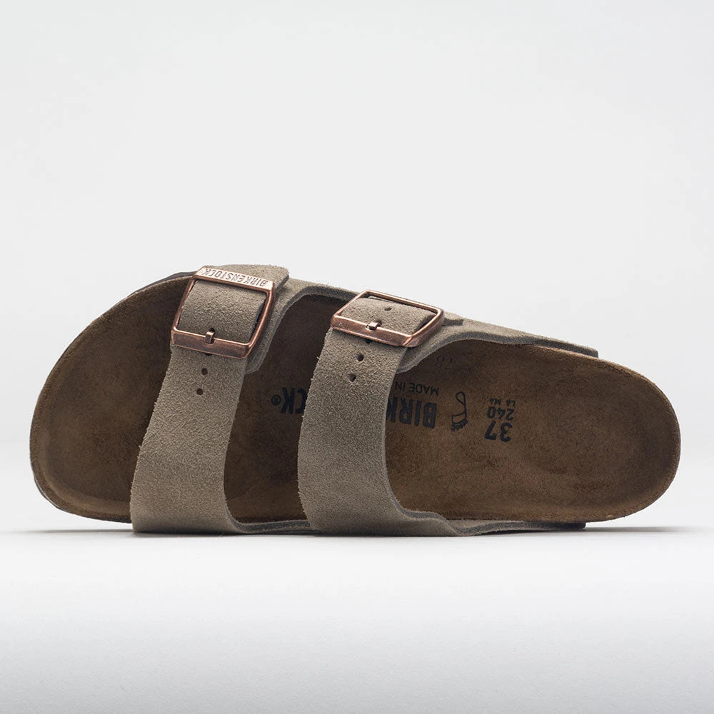 Birkenstock Arizona Suede Leather Regular Unisex Taupe 4 Birkenstock Arizona Suede Leather Regular Unisex Taupe - Image 2