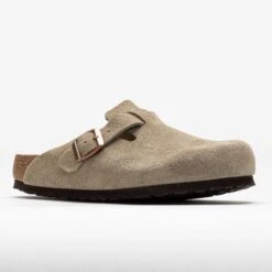 Birkenstock Boston Soft Footbed Regular Unisex Taupe 12 Birkenstock Boston Soft Footbed Regular Unisex Taupe -Famous Shoes Store 570704 5