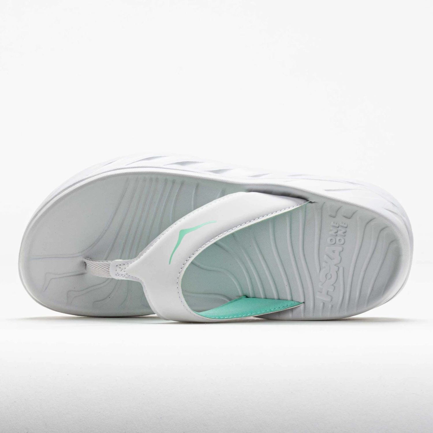 HOKA Ora Recovery Flip Women's Cosmic Grey/Seafoam 5 HOKA Ora Recovery Flip Women's Cosmic Grey/Seafoam - Image 3