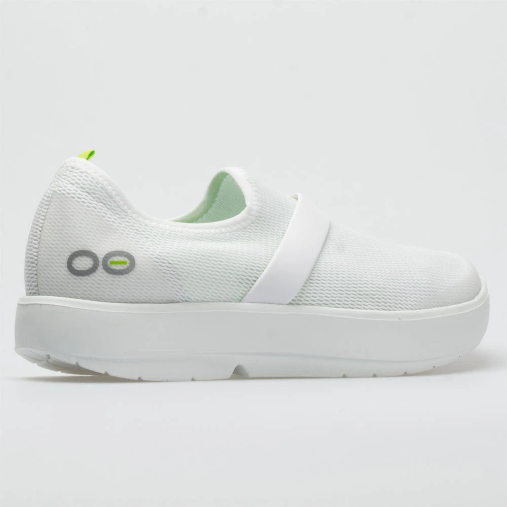 OOFOS OOmg Low Women's White/White 8 OOFOS OOmg Low Women's White/White - Image 6