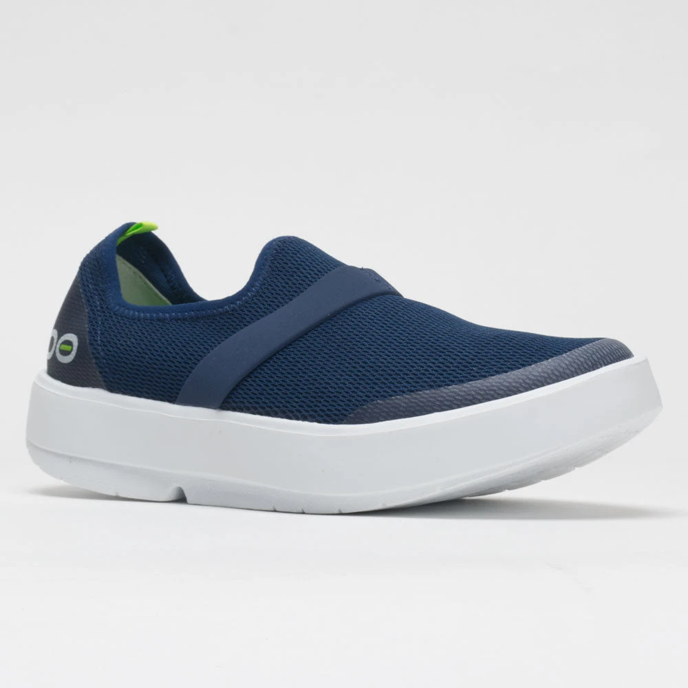 OOFOS OOmg Low Women's White/Navy 7 OOFOS OOmg Low Women's White/Navy - Image 5
