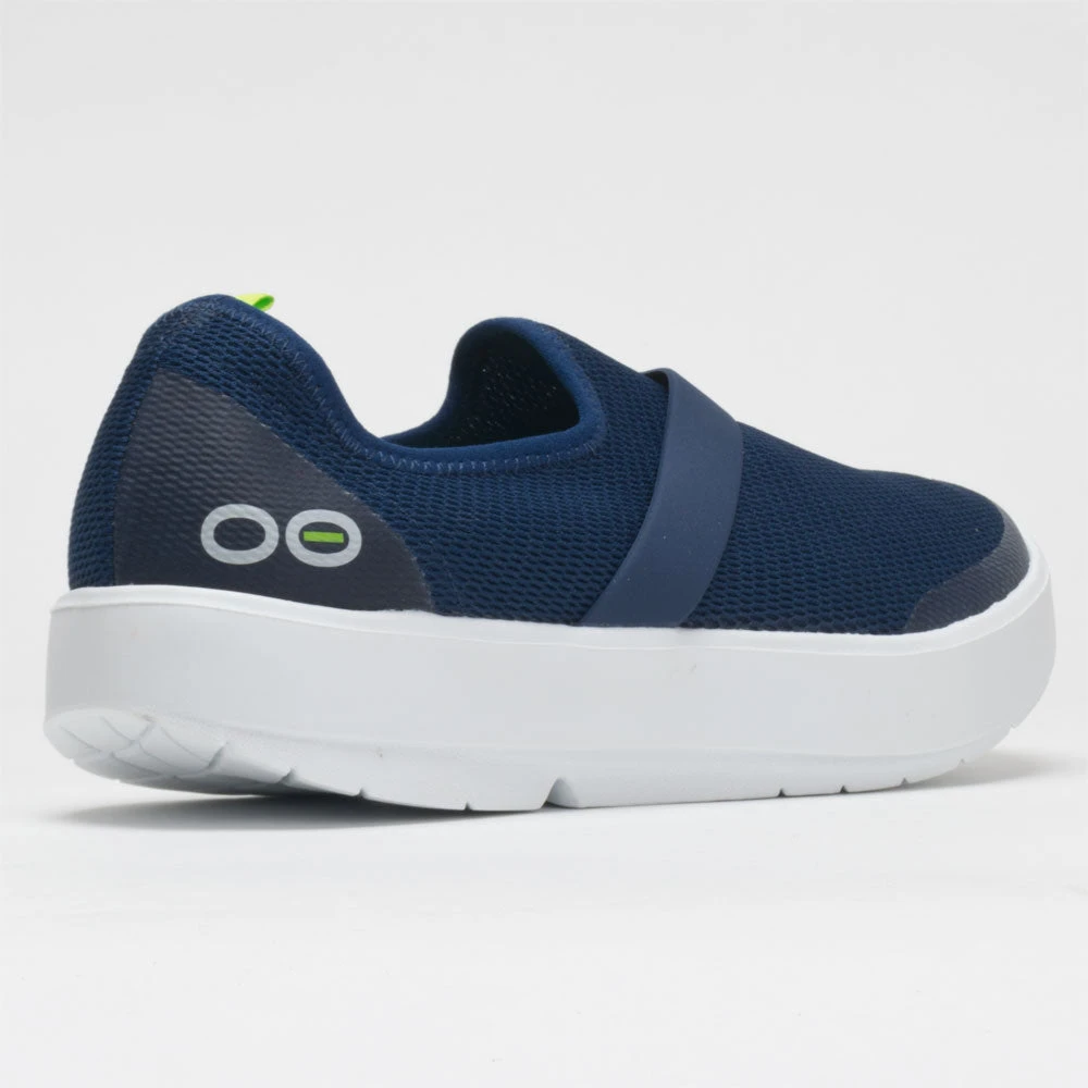 OOFOS OOmg Low Women's White/Navy 8 OOFOS OOmg Low Women's White/Navy - Image 6