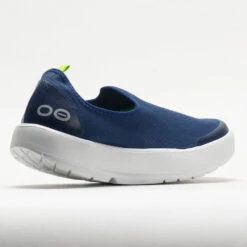 OOFOS OOmg EeZee Women's White/Navy -Famous Shoes Store 631315 6