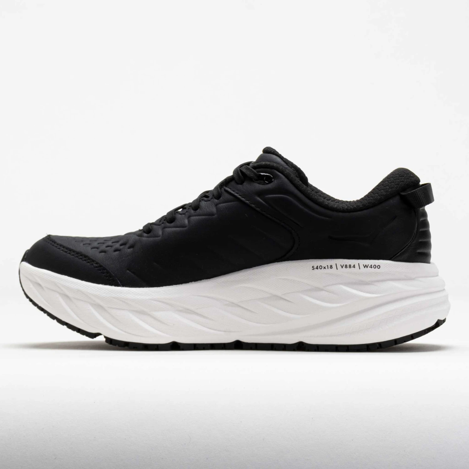 HOKA Bondi SR Men's Carbon Black/White 4 HOKA Bondi SR Men's Carbon Black/White - Image 2