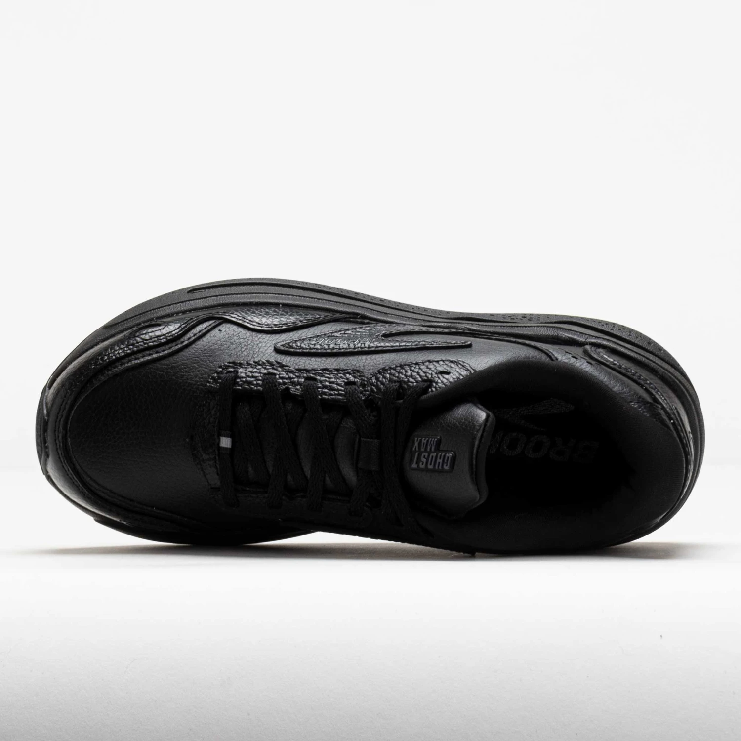 Brooks Ghost Max Leather Men's Black/Black 5 Brooks Ghost Max Leather Men's Black/Black - Image 3