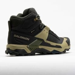 Salomon X Ultra 5 Mid GTX Men's Peat/Gray Green/Blue Nights -Famous Shoes Store 631654 6