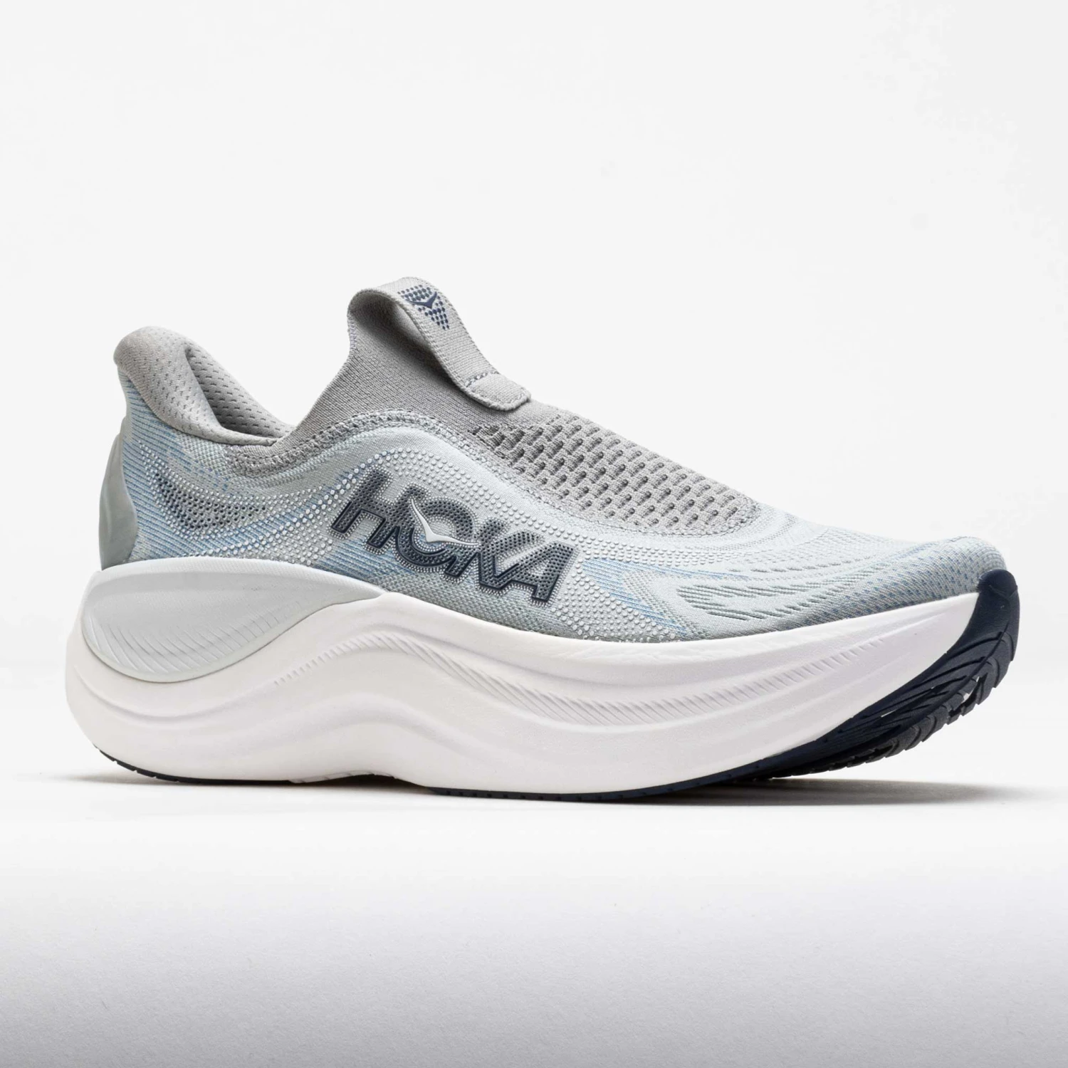 HOKA Skyward Laceless Men's Stardust/Stellar Grey 7 HOKA Skyward Laceless Men's Stardust/Stellar Grey - Image 5